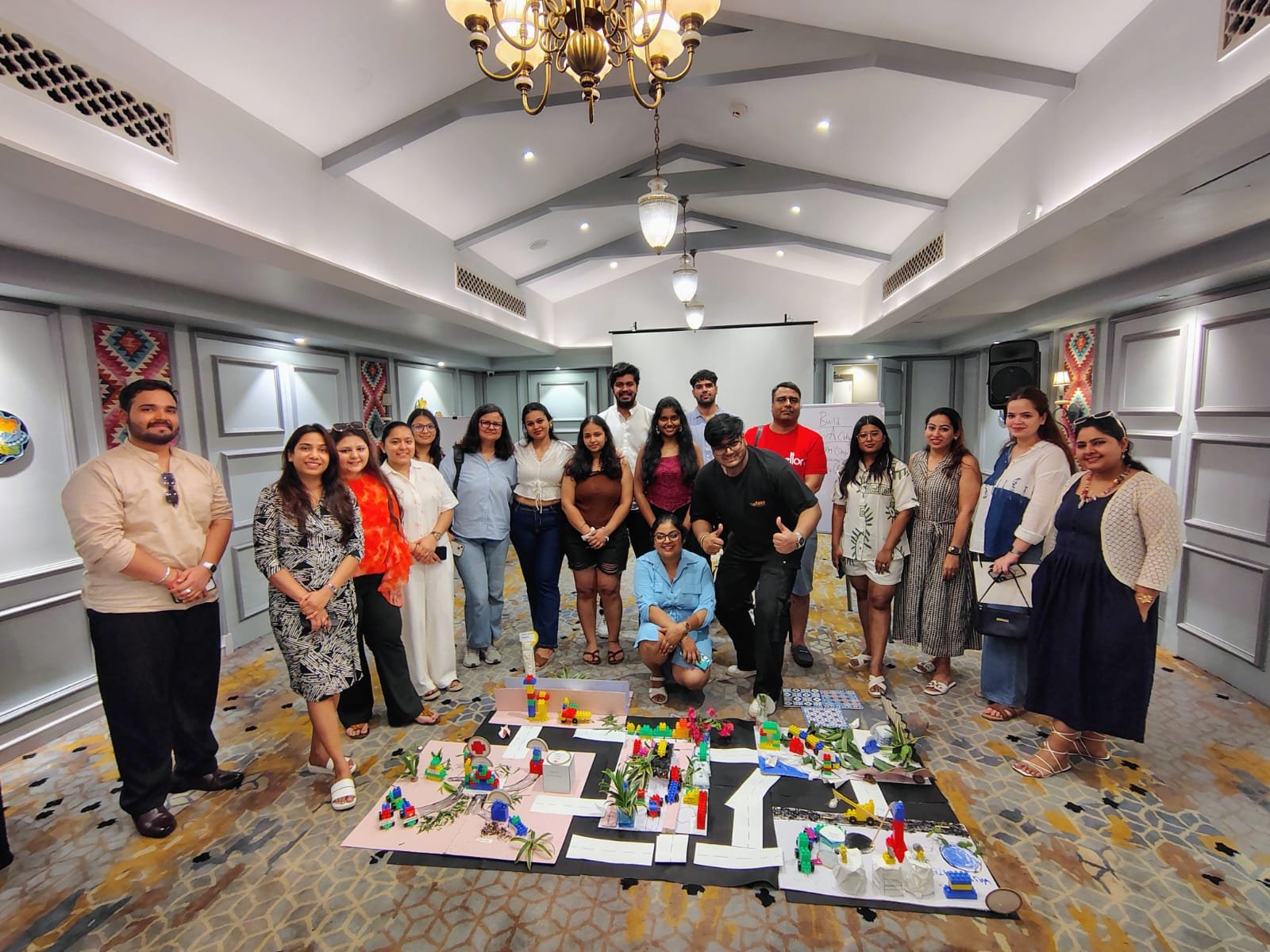 Design Thinking Workshop team building